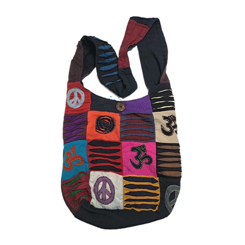 Tribe Azure Cotton Hippie Hobo Boho Tote Shoulder Bag Beach Travel Sling